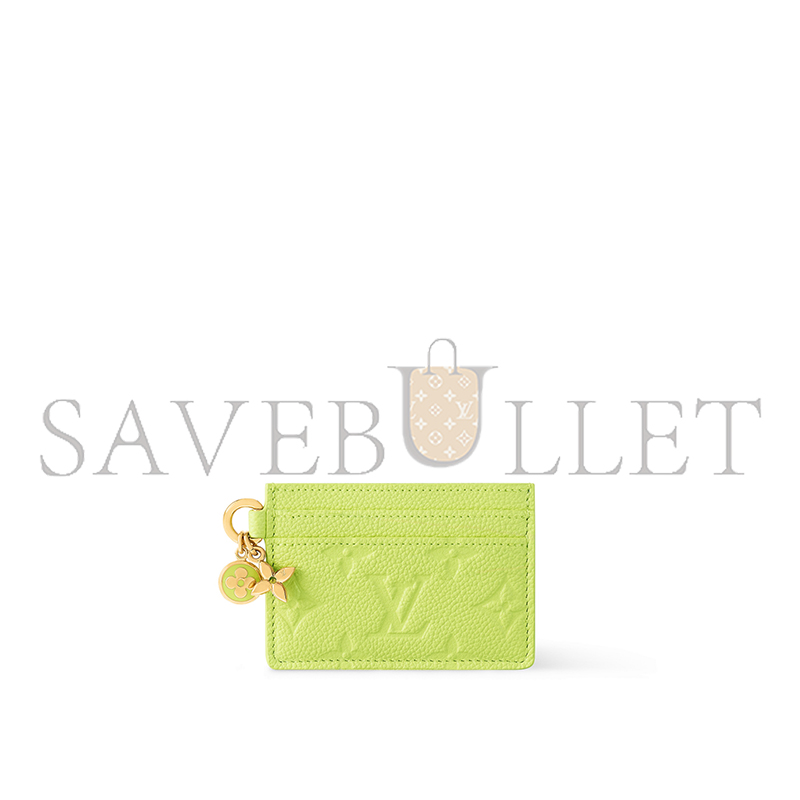 LOUIS VUITTON LV CHARMS CARD HOLDER M13645 (10*7*0.3cm) 